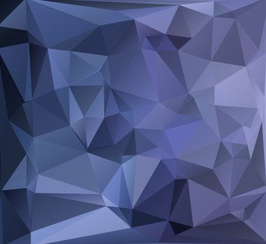 Canlı siyah renk poligonal mozaik arka plan, vektör çizim, yaratıcı iş tasarım şablonları