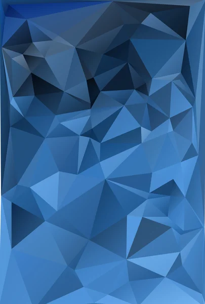 Fondo de mosaico poligonal de luz blanca azul, ilustración vectorial, plantillas creativas de diseño empresarial — Archivo Imágenes Vectoriales