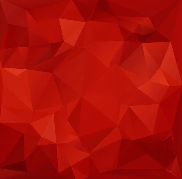 Fond polygonal de mosaïque de lumière blanche rouge, illustration vectorielle, modèles de conception d'entreprise d'art créatif — Image vectorielle