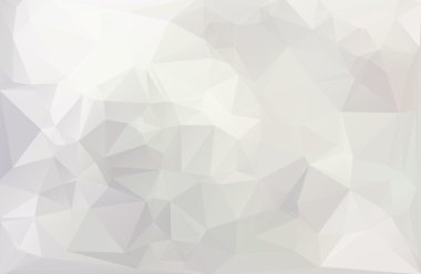 Gri beyaz poligonal mozaik arka plan, vektör çizim, yaratıcı iş tasarım şablonları