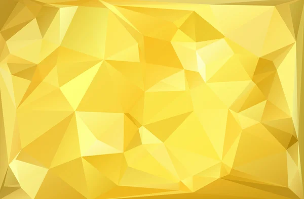 Gold  Polygonal Mosaic Background, Vector illustration,  Creative  Business Design Templates — Stock Vector