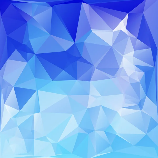 Blue White  Polygonal Mosaic Background, Vector illustration,  Creative  Business Design Templates — Stock Vector