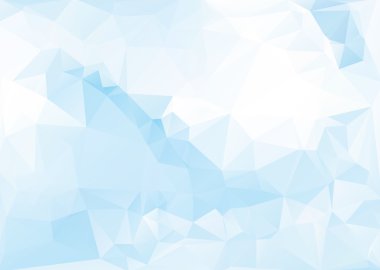 Mavi Çokgen Mozaik Arkaplan, Vektör illüstrasyonu, Yaratıcı İş Şablonları    