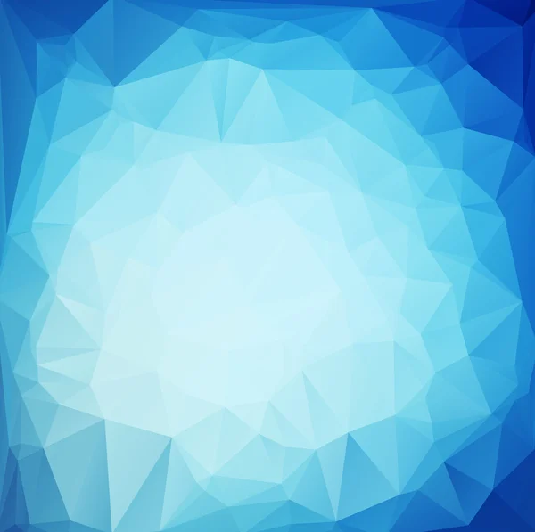 Μπλε λευκό πολυγωνικό ψηφιδωτό φόντο, διανυσματική απεικόνιση, Creative Business Design Πρότυπα — Διανυσματικό Αρχείο
