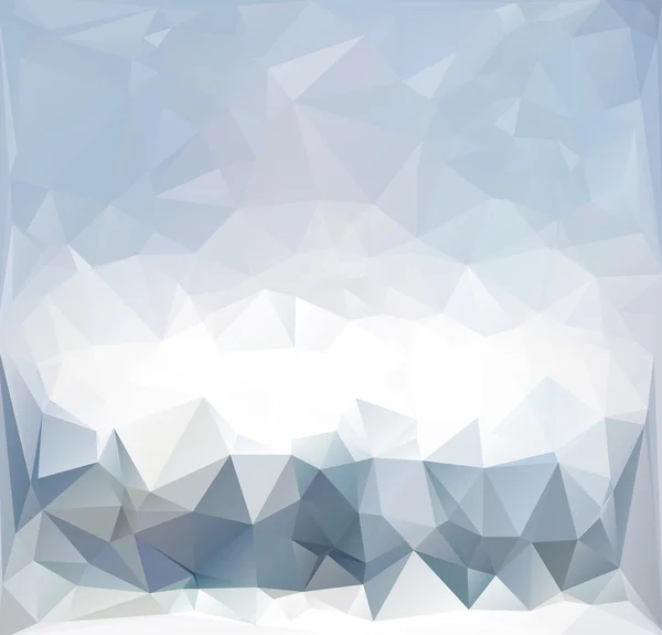 Cinza Branco Mosaico poligonal Fundo, Ilustração vetorial, Modelos de design de negócios criativos —  Vetores de Stock