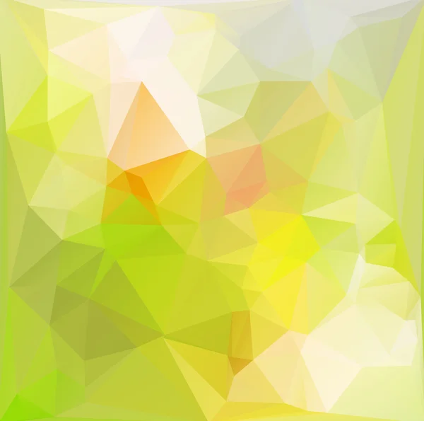 Grün weiß polygonalen Mosaik-Hintergrund, Vektorillustration, kreative Business-Design-Vorlagen — Stockvektor