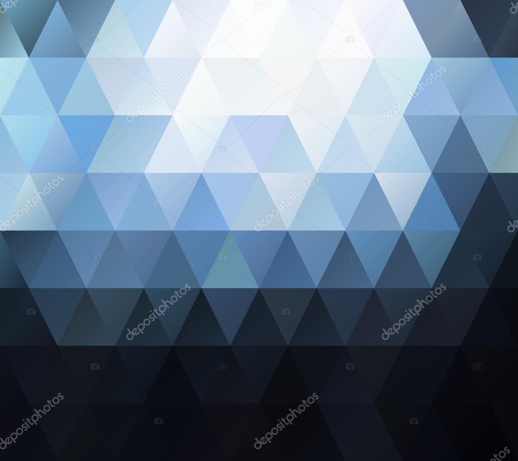 Blue White Mosaic Background, Creative Design Templates