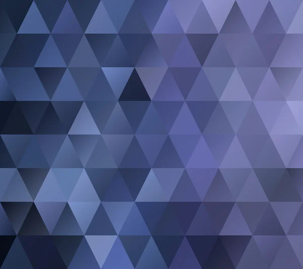 蓝色波浪马赛克背景，创意设计模板 — 图库矢量图片
