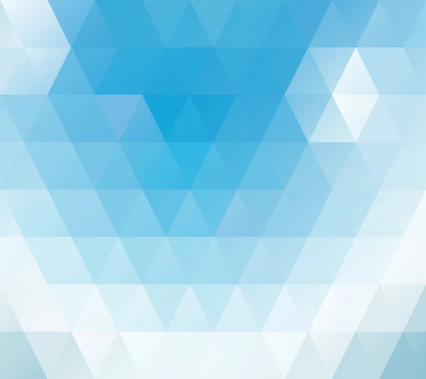 Blue White Bright Mosaic Background, Creative Design Templates — Stock Vector