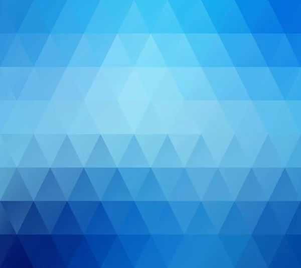 Mavi beyaz parlak mozaik renkli, yaratıcı tasarım şablonları — Stok Vektör