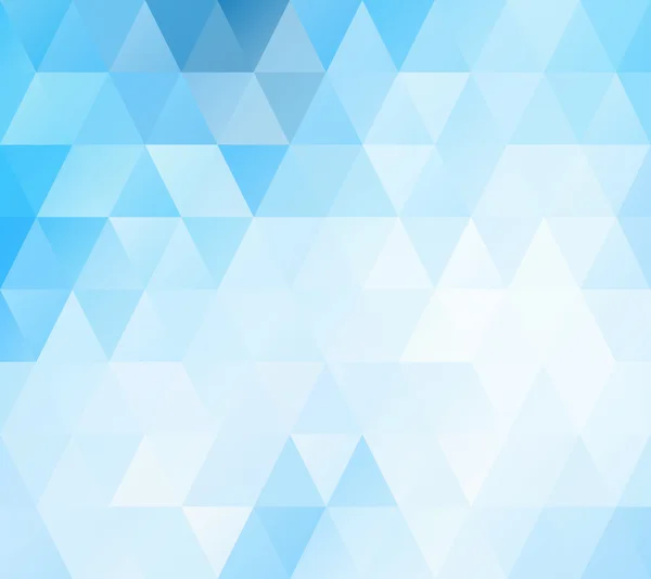 蓝白色明亮的马赛克背景，创意设计模板 — 图库矢量图片