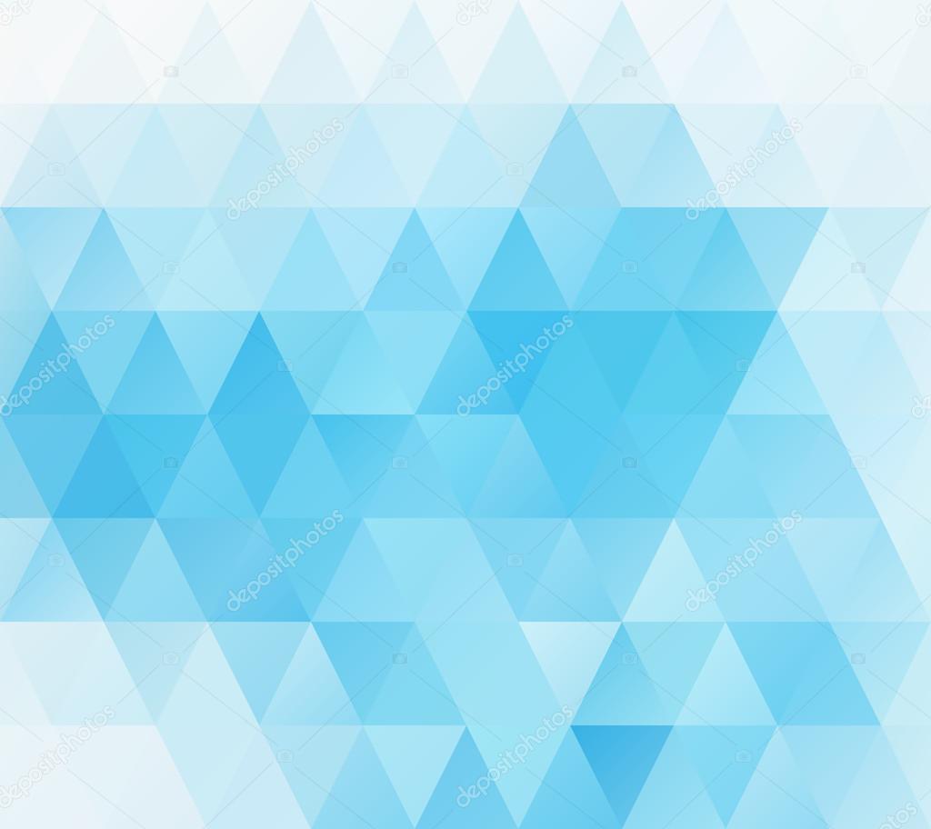 Blue White Bright Mosaic Background, Creative Design Templates