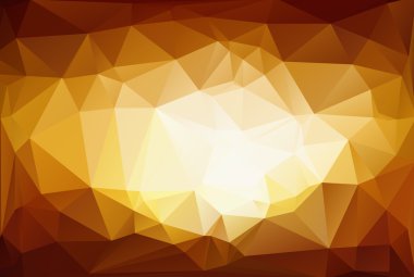 Kırmızı Siyah Çokgen Mozaik Arkaplan, Vektör illüstrasyonu, Yaratıcı İş Şablonları