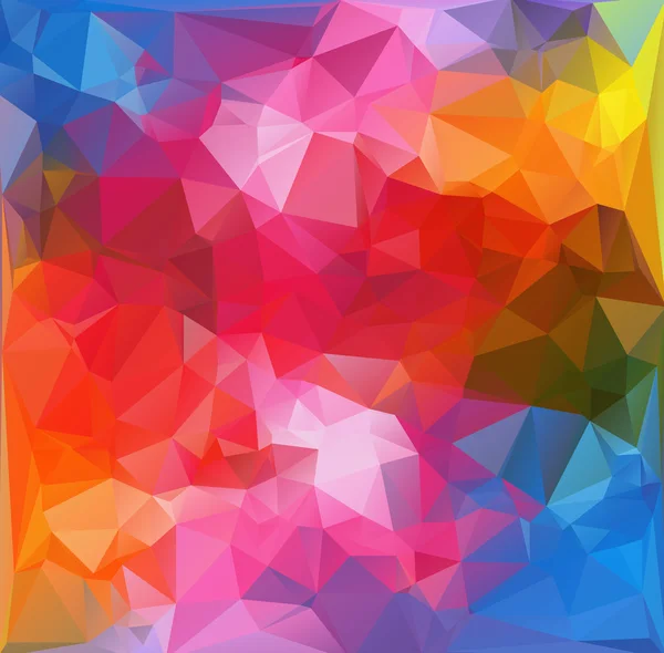 Renkli mozaik arka plan, vektör çizim, yaratıcı iş tasarım şablonları çokgen