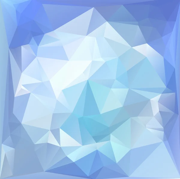 Kék fehér poligonális mozaik háttér, vektor illusztráció, kreatív üzleti tervezési sablonok — Stock Vector