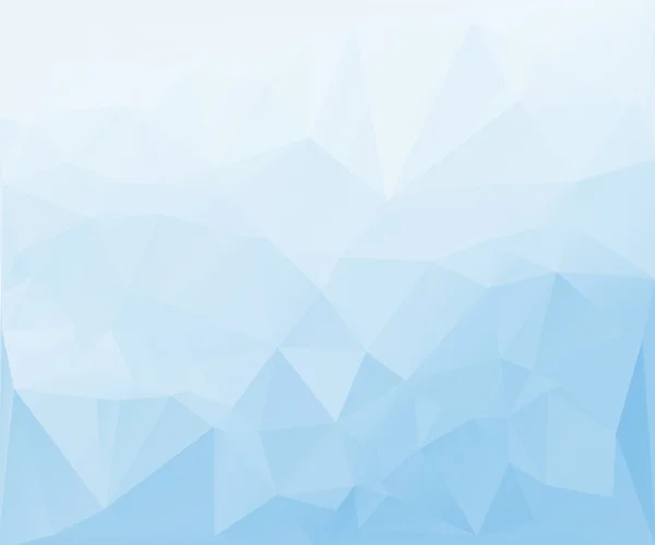 Blue White  Polygonal Mosaic Background, Vector illustration,  Creative  Business Design Templates — Stock Vector
