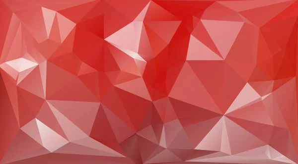 Rosa weißer polygonaler Mosaikhintergrund, Vektorillustration, kreative Geschäftsdesign-Vorlagen — Stockvektor