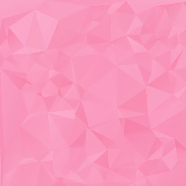 Sfondo mosaico poligonale bianco rosa, Illustrazione vettoriale, Modelli di business design creativo — Vettoriale Stock