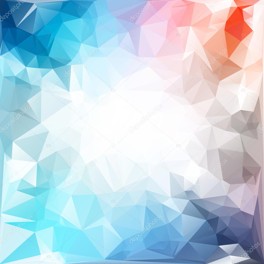 Colorful Polygonal Mosaic Background, Vector illustration,  Creative  Business Design Templates