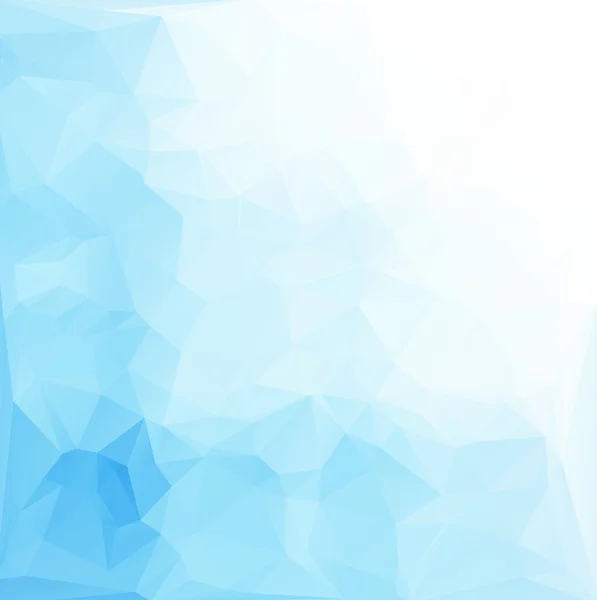 Blue Light Polygonal Mosaic Background, Vector illustration,  Creative  Business Design Templates