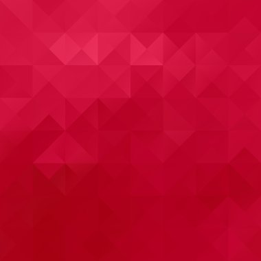 Kırmızı blok sorunsuz mozaik arka plan, vektör çizim, yaratıcı iş tasarım şablonları