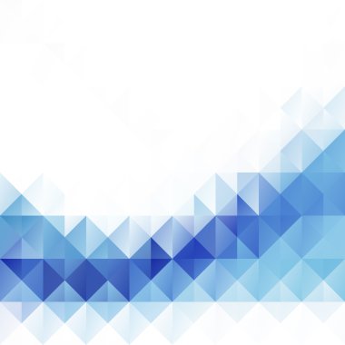 Mavi beyaz sorunsuz mozaik renkli, vektör çizim, yaratıcı iş tasarım şablonları