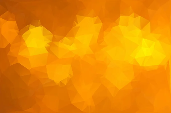 Orange Polygonal Mosaic Background, Vector illustration,  Creative  Business Design Templates — Διανυσματικό Αρχείο