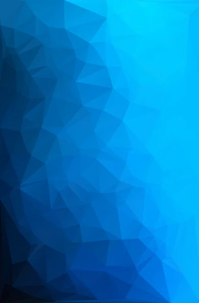 Μπλε λευκό πολυγωνικό ψηφιδωτό φόντο, Creative Business Design Πρότυπα — Διανυσματικό Αρχείο
