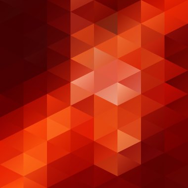 Kırmızı blok mozaik arka plan, yaratıcı tasarım şablonları