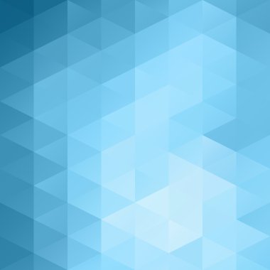 Blue White Mosaic Background, Creative  Business Design Templates