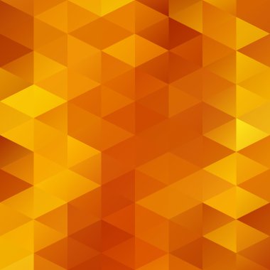 Yellow Bright Mosaic Background, Creative  Business Design Templates