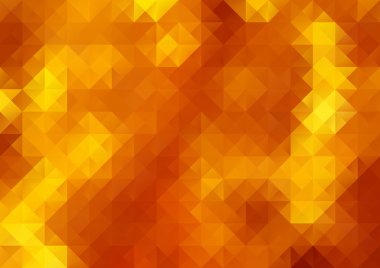 Orange Block Grid Mosaic Background, Creative Design Templates