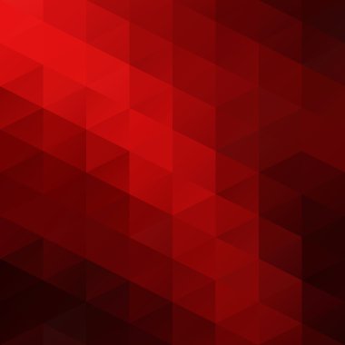 Red Wave  Mosaic Background, Creative  Business Design Templates