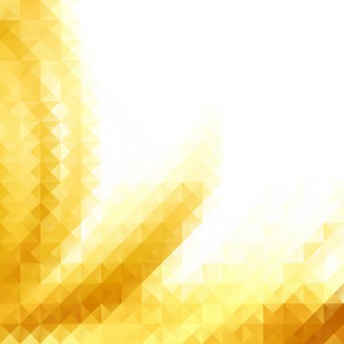 Sarı Izgara Mozaik Arkaplan, Yaratıcı Tasarım Şablonları