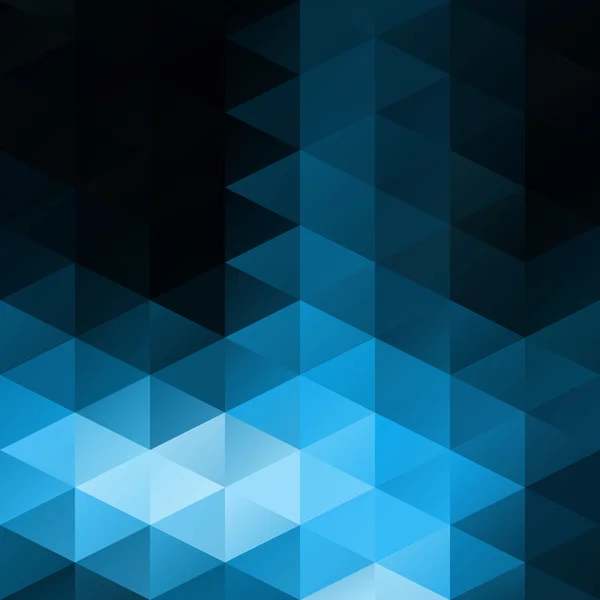 Sfondo mosaico bianco blu, Creative Business Design Templates — Vettoriale Stock