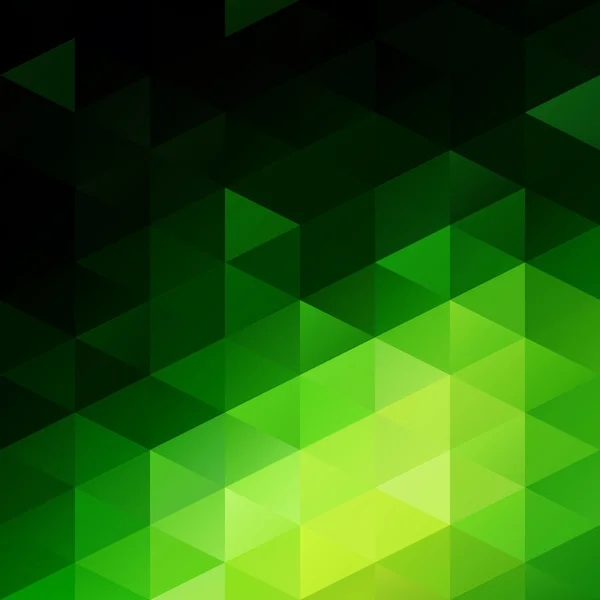 Green Block Mosaic Background, Creative  Business Design Templates — Stockvector