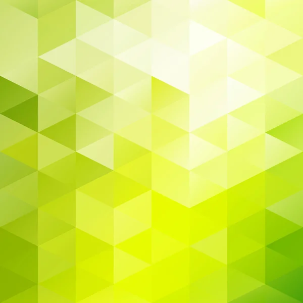 Grüne Block Mosaik Hintergrund, kreative Business-Design-Vorlagen — Stockvektor