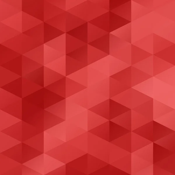 Red Block Mosaic Background, Creative Design Templates — Stock Vector