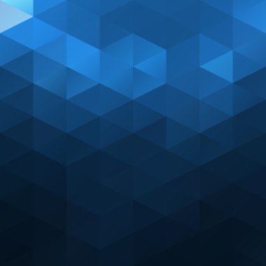 Blue White Mosaic Background, Creative  Business Design Templates