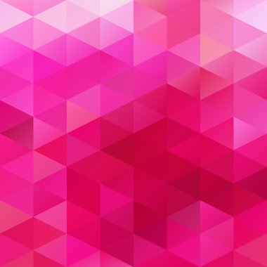 Pink Grass  Mosaic Background, Creative  Business Design Templates