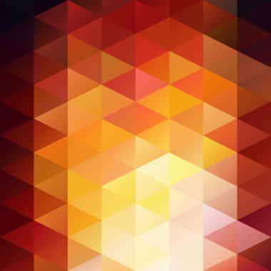 Renkli fantezi mozaik arka plan, yaratıcı tasarım şablonları