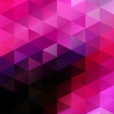 Mor mozaik arka plan, yaratıcı tasarım şablonları