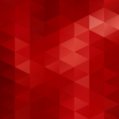 Kırmızı blok mozaik arka plan, yaratıcı tasarım şablonları