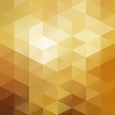 Sarı parlak mozaik zemin, yaratıcı tasarım şablonları