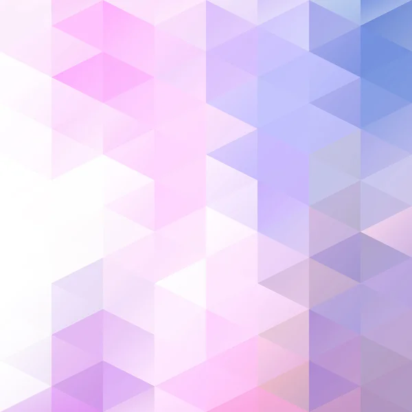 Purple Grid  Mosaic Background, Creative  Business Design Templates — Stok Vektör