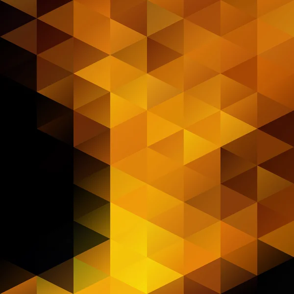 Gelb hellen Mosaik-Hintergrund, kreative Business-Design-Vorlagen — Stockvektor