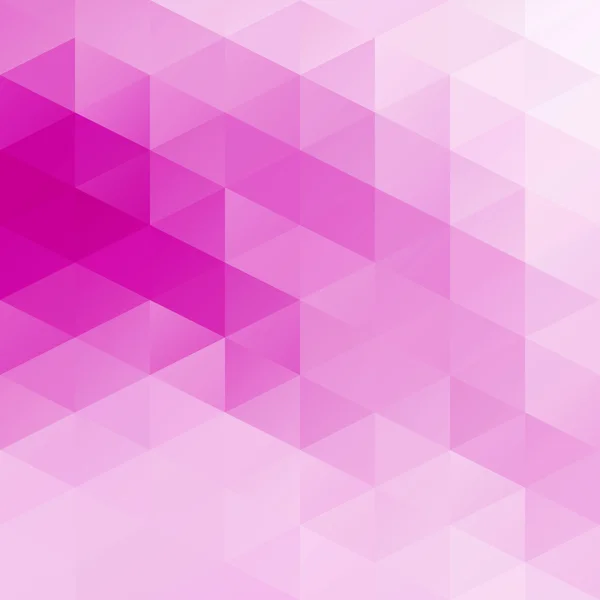 Pink Grass  Mosaic Background, Creative Design Templates — Stock Vector