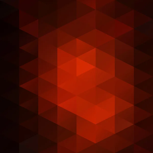 Fondo de mosaico de bloque rojo, Plantillas de diseño creativo — Vector de stock