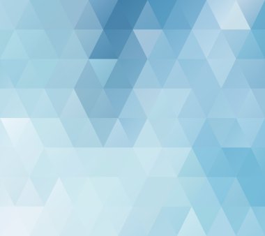 Mavi parlak mozaik renkli, yaratıcı tasarım şablonları