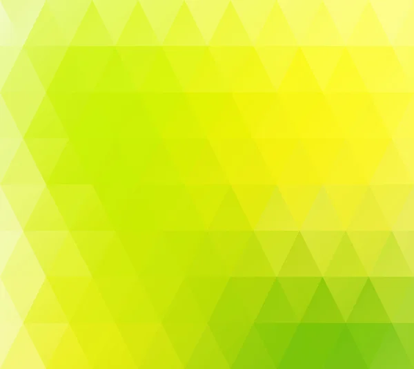 Green Bright Mosaic Background, Creative Design Templates — стоковий вектор